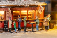 Faller 151672 - H0 - Am Glühweinstand